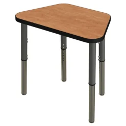 Tesco Synergy Collaborative Student Desk (31'' x 20'') Trapezoid^ Open Front School Desks