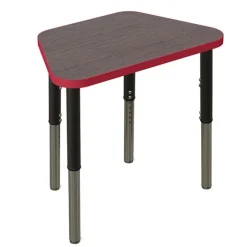 Tesco Synergy Collaborative Student Desk (31'' x 20'') Trapezoid^ Open Front School Desks