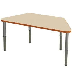 Tesco Synergy Collaborative Student Desk (36'' x 23'') Trapezoid^ Open Front School Desks