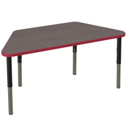 Tesco Synergy Collaborative Student Desk (36'' x 23'') Trapezoid^ Open Front School Desks