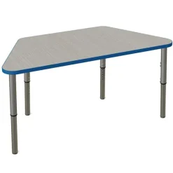 Tesco Synergy Collaborative Student Desk (36'' x 23'') Trapezoid^ Open Front School Desks