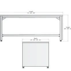 Palmer Hamilton Synergy Series Collaborative Table^ Cafe Tables|Café