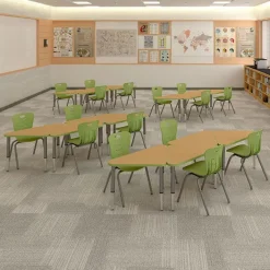 Tesco Synergy Triangle Collaborative Student Desk^ Open Front School Desks