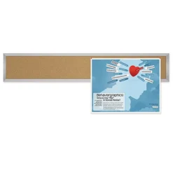 Best-Rite Tackboard Display Panel by Best Rite^ Display Rails