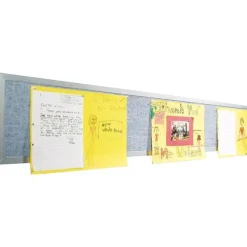 Best-Rite Tackboard Display Panel by Best Rite^ Display Rails