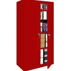 Steel Cabinets USA Takeover Storage Cabinet w/ One Fixed Shelf & Three Adjustable Shelves (36