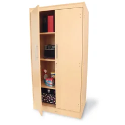 Whitney Brothers Tall and Wide Storage Cabinet^ Tall Cabinets
