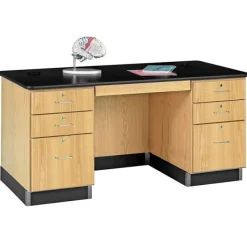 Diversified Spaces Teacher's Work Desk (60'' x 30'' High-Pressure Laminate Top)^ Instructor Desks