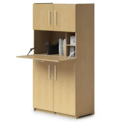 Whitney Brothers Teacher's Work Station Storage Cabinet^ Tall Cabinets|Wardrobe Cabinets