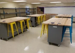 CEF The Ed Original Table w/ 6 Stools^ Makerspace & Shop|Makerspace Stem Packages