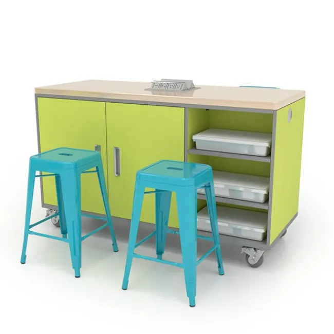 CEF The ED 4 Table w/ Flush Mount Top^ Makerspace & Shop
