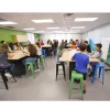 CEF The Ed 8 Table w/ 8 Stools^ Makerspace & Shop|Makerspace Stem Packages