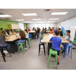 CEF The Ed 8 Table w/ 8 Stools^ Makerspace & Shop|Makerspace Stem Packages