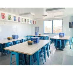 CEF The Ed 8 Table w/ 8 Stools^ Makerspace & Shop|Makerspace Stem Packages