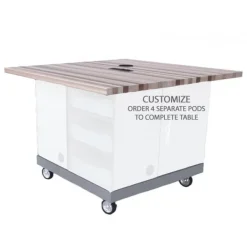 CEF The Quad Pod Customizable Table^ Makerspace & Shop