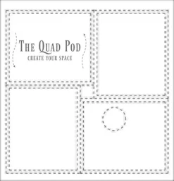 CEF The Quad Pod Customizable Table^ Makerspace & Shop