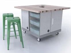 CEF The Quad Pod Customizable Table^ Makerspace & Shop