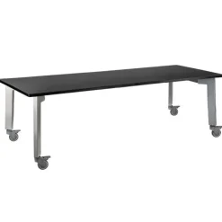 National Public Seating Titan Makerspace Table with Phenolic Top (42" x 84")^ Science|Science Tables