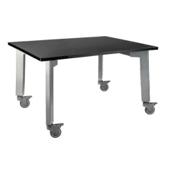 National Public Seating Titan Makerspace Table with Phenolic Top (48" x 48")^ Science|Science Tables