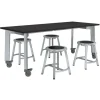 National Public Seating Titan Science Lab Table and Stool Packages^ Science Lab Packages|Makerspace & Shop