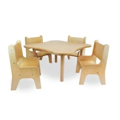 Whitney Brothers Toddler Flower Table^ Wood Tables