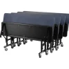National Public Seating ToGo Flip Top Mobile Booth System^ Cafeteria Booths|Cafeteria