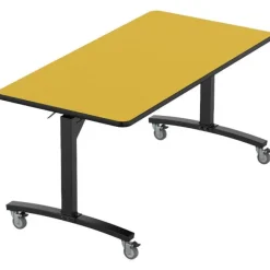 National Public Seating ToGo Flip Top Mobile Booth System^ Cafeteria Booths|Cafeteria