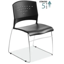 OfficeSource Tower Collection Stacking Side Chair^ Reception & Waiting Room|Plastic Stacking Chairs