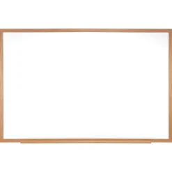 Ghent Traditional Porcelain Magnetic Whiteboard- Wood Frame^ Dry Erase Whiteboards