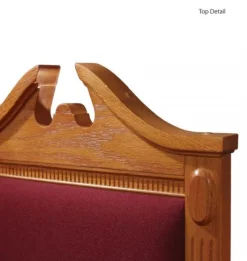 Trinity Traditional Style Center Pulpit Clergy Chair^ Church