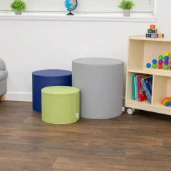 Childrens Factory Tranquility Ottoman Trio Stool Set^ Flexible Seating