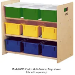 Jonti-Craft 9 Tray Tote Storage Rack^ Tote & Bin Storage|Cubbies