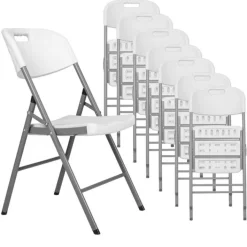 Regency Office Products Trestle Blow Molded Folding Chairs^ Folding Chairs|Chair Packages