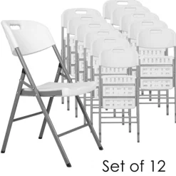 Regency Office Products Trestle Blow Molded Folding Chairs^ Folding Chairs|Chair Packages