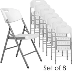 Regency Office Products Trestle Blow Molded Folding Chairs^ Folding Chairs|Chair Packages