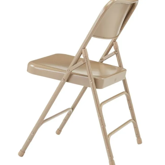 National Public Seating Triple Braced Folding Chairs Model 300 (4 Pack)^ Folding Chairs