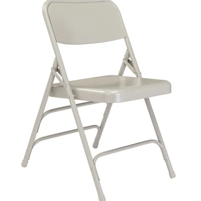 National Public Seating Triple Braced Folding Chairs Model 300 (4 Pack)^ Folding Chairs