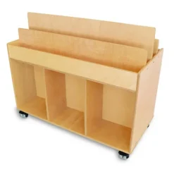 Whitney Brothers Two-Sided Library Cart^ Book Carts