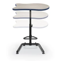 Mooreco Up-Rite Fender Sit and Stand Desk^ Stand-Up Student Desks