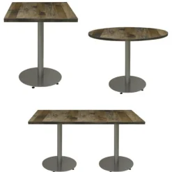 KFI Seating Urban Loft Round Steel Plate Base Cafe Tables^ Cafe Tables|Café