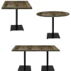 KFI Seating Urban Loft Square Steel Base Cafe Tables^ Cafe Tables|Café