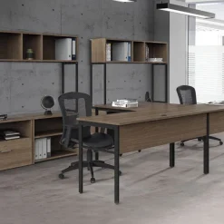 Linea Italia Urban Series Hutch 60" W^ Credenzas & Hutches