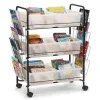Copernicus Value Book Cart with Clear Tubs^ Book Carts