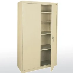 Sandusky Lee Value Line Series Storage Cabinet w/ 4 Fixed Shelves (36'' W x 18'' D x 72'' H)^ Tall Cabinets