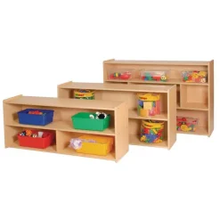 Angeles Value Line 2-Shelf Storage Unit (23'' H)^ Cubbies