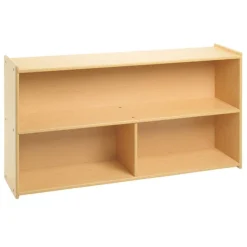 Angeles Value Line 2-Shelf Storage Unit (27'' H)^ Cubbies