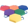 Bintiva Vinyl Floor Cushions (Set of 6)^Kids Flexible Seating|Bean Bag Chairs