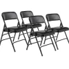 National Public Seating Vinyl Folding Chair Triple Braced Model 1300^ Folding Chairs