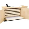 Diversified Spaces Wall Storage Bench^ Art Supply Cabinets|Flat File & Paper Racks