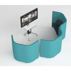 Muzo Waltzer High Back Mobile Sofa^ Reception & Waiting Room|Soft Seating
